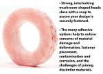 3M Dual Lock Reclosable Fasteners, Heavy Duty Industrial Use, Clear, TB3561, 1" x 10 ft Mated Strip, Indoor/Outdoor Use, Great for Metal, Glass, Acrylic, PC, ABS - Image 2